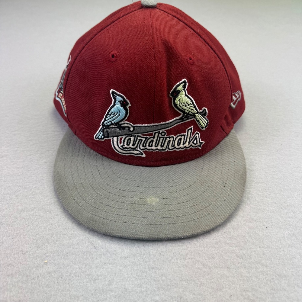 Vintage New‎ Era 59FIFTY St. Louis Cardinals Fitted 7 5/8 Busch Stadium Patch